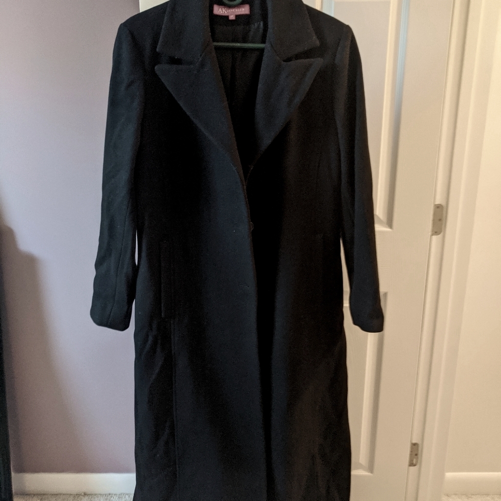 Women's Full Length Wool Coat